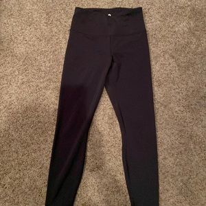90 degree black leggings EUC size small